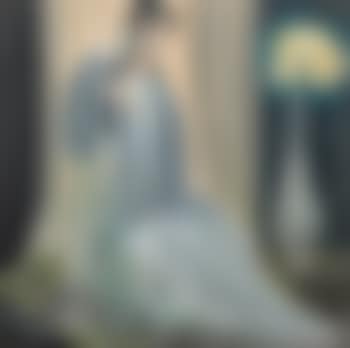 Seated Lady By The Veil (preview)