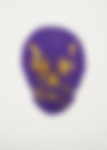 Imperial Purple/Oriental Gold Skull, from The Dead portfolio (preview)