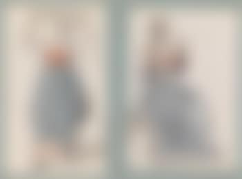 A set with two landscapes and two Italian women (preview)