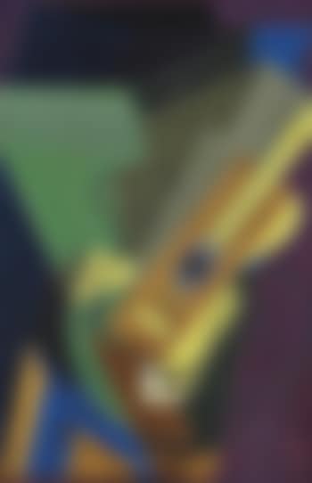 Guitare sur une table (preview)