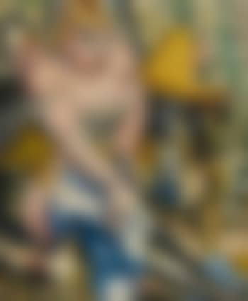 Zirkusdarstellerin, Sich Die Schuhe Bindend (Circus Performer Lacing Her Shoes) (preview)