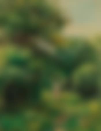Allée Dans Un Bois, Femme Avec Enfant Dans Les Bras (preview)