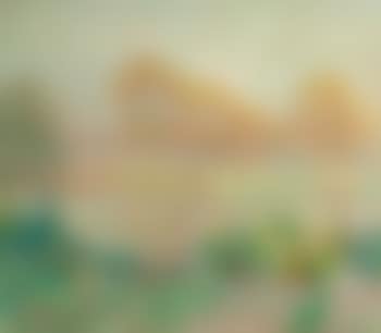 Landscape With Pond And Blooms (preview)