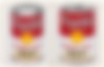 Andy Warhol, 'Two Cans Of Campbell's Soup, Green Pea', 1961 & 1962 (preview)