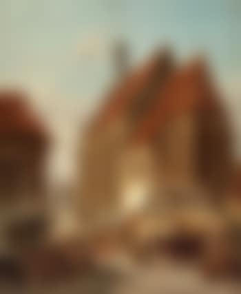 Scene in a Flemish Marketplace (preview)