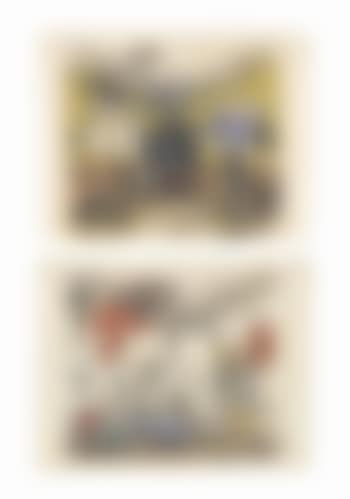 Two set designs: The hospital; and The school (preview)
