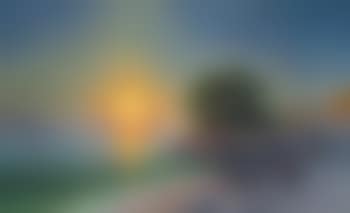Promenade at sunset (preview)