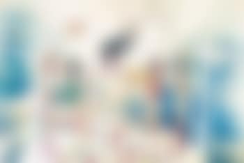 The Wind Came. The Vast Sky was a Light Blue. She Sees a World that Envelops the Entire Stratosphere (preview)