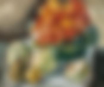 Nature morte, capucines et pommes (preview)