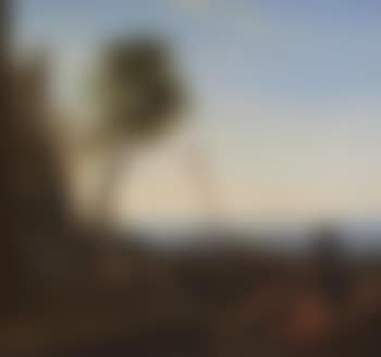 Paesaggio costiero con imbarcazioni e figure di pescatori [Coastal landscape with boats and fishermen] (preview)