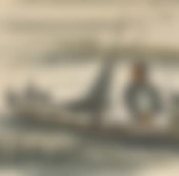 Girl on a Boat with Cormorants (preview)