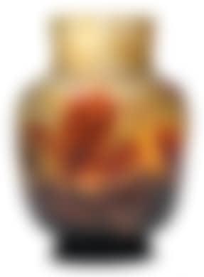 A vase decorated with magnolia (preview)