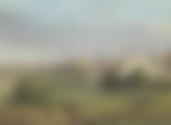 A rocky coastal landscape with a fortified tower and an anchored boat (preview)