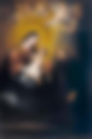 Der Heilige Augustinus mit Maria und Kind (preview)