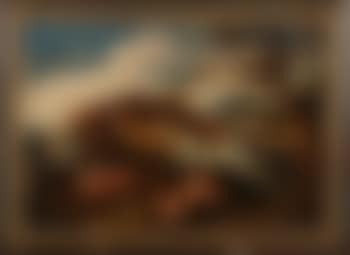 Chiens attaquant un sanglier (preview)