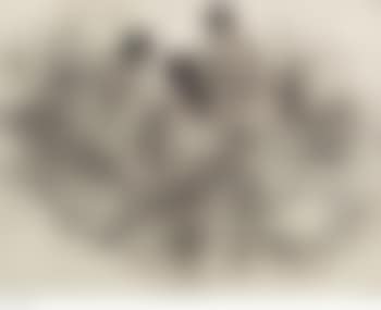 Three figures in a garden (preview)