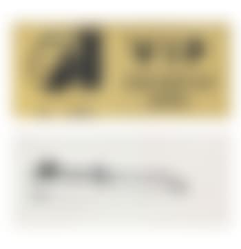 A Studio 54 VIP Complimentary Drinks ticket, No. 11810 (preview)