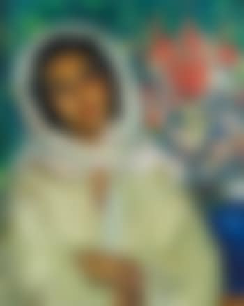 Jeune Femme Au Bouquet De Fleurs (preview)