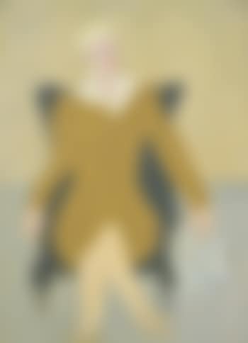Portrait Of Sophie Sampliner (Sophie In Wing Chair With Nicki) (preview)