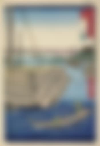 Nagato, Shimonoseki [Nagato Province: Shimonoseki], from the series Rokujuyoshu meisho zue [Famous Places in the Sixty-odd Provinces] (preview)