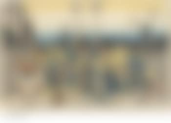 Nihonbashi, Gyoretsu Furidashi [Daimyo's Procession Setting Out] (preview)