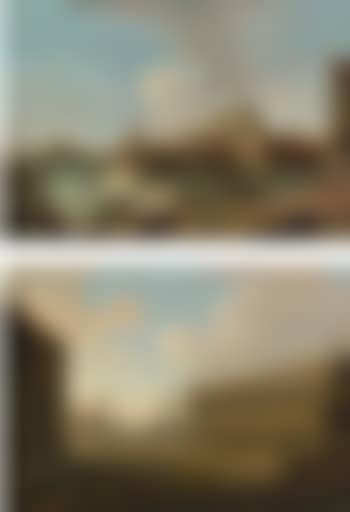 Venice, a view of the Piazzetta towards San Giorgio Maggiore; Venice, a view of the Salute with the Punta di Dogana (preview)