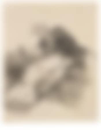 Young Woman In White Falling To The Ground (preview)