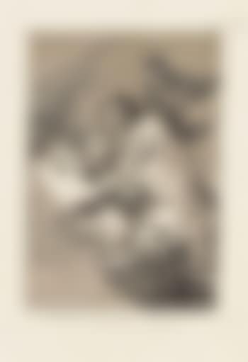 Mucho hay que chupar (There is plenty to suck), plate 45 from; Los Caprichos (D. 82; H. 80) (preview)