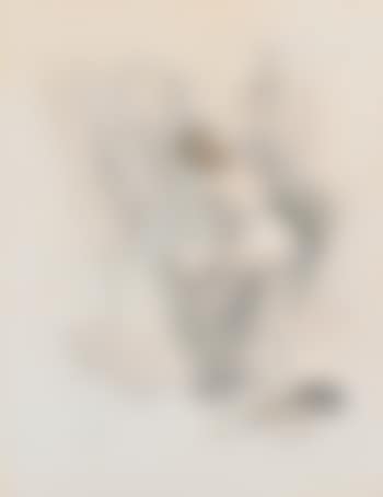 Jeune Femme Nue Dévoilant Un Tableau (preview)