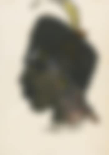 Südseeinsulaner (Im Profil Nach Links) (South Sea Islander (In Profile To The Left)) (preview)