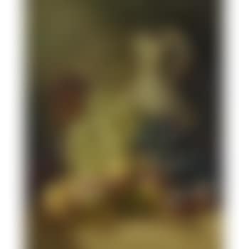 Still life of fruit and claret jug (preview)