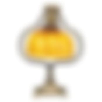 Tiffany Studios Gilt-Bronze and Favrile Glass Harp Desk Lamp (preview)