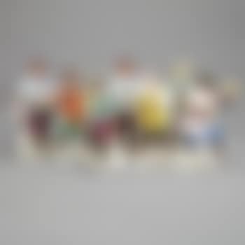 German Porcelain Seven-Piece Monkey Band (preview)