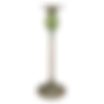 Tiffany Studios Bronze and Favrile Glass Blow Out Candlestick (preview)