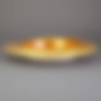 Steuben Gold Aurene and Calcite Glass Low Center Bowl (preview)