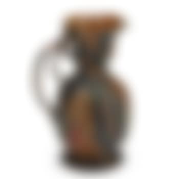 Fine And Tall Pitcher With Ribbon Handle (preview)