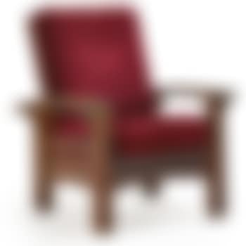 Rare And Early Reverse-tapered Bow Arm Morris Chair (preview)