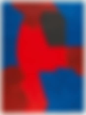 Composition bleue, rouge et noire (preview)