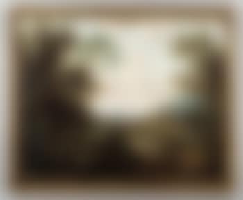 Paesaggio animato con figure e carretto (preview)