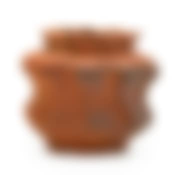 Large Vessel With Folded And Crimped Rim And Incised Decoration (preview)
