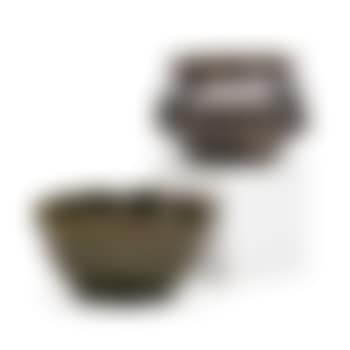 Low Bowl With Inbody Twist; Low Bowl With Torn And Folded Rim (preview)