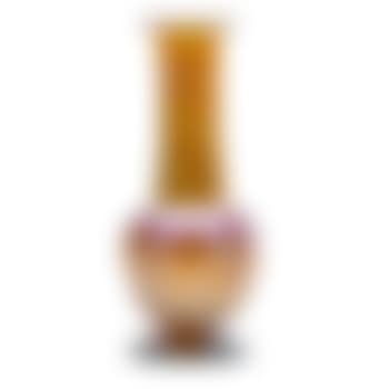 Gold Favrile Glass Bottle-shaped Vase (preview)
