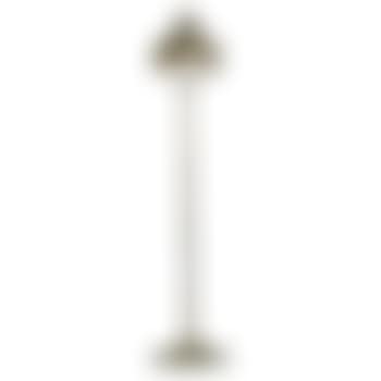 Floor Lamp With Acid-etched, Pierced, And Lined Shade (preview)