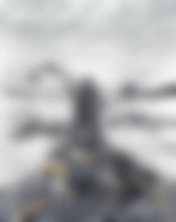 Wanderer Above the Sea of Ashes, after Caspar David Friedrich (preview)
