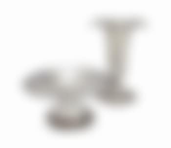 Reticulated trumpet vase and centerbowl with everted rim (preview)