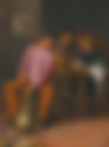 Drunken Singers Seated Around A Table In A Tavern (preview)