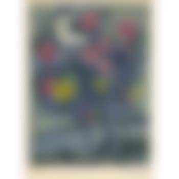 Angel Bay with Bouquet of Roses, from Nice and the Côte d'Azur (M. CS. 30) by Marc Chagall (preview)