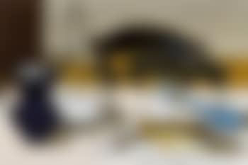 Haringen, eiermand, blauwe kan - Harengs, pannier d'oeufs, pichet bleu (preview)