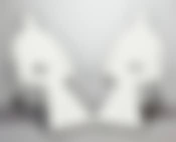 A Pair of Marble and Painted Wrought Iron Bird Chairs (Small Model) (preview)