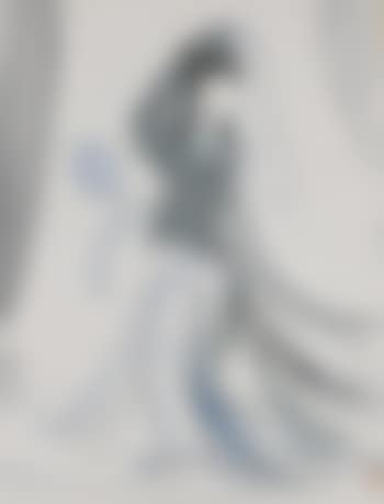 Lady dancing with Fan (preview)